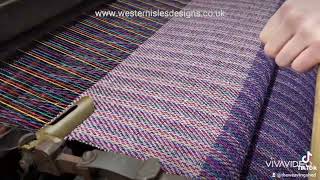 weaving on a 95 year old hattersley loom [upl. by Gert]