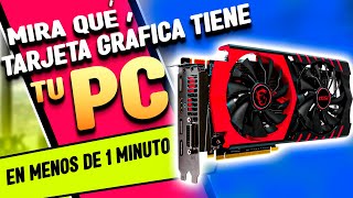 Como ver la tarjeta grafica de mi PC  en Windows 10  8  7 y 11 202320242025 [upl. by Seyer91]