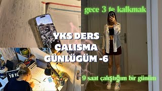 YKS DERS ÇALIŞMA GÜNLÜĞÜM  6  sizlerle sohbet ve ders çalışma vlogu  yks2024 [upl. by Bound]