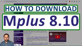 Free MPlus 810 2024  How to Free Download MPlus Software and Get a Free Copy of Latest Version [upl. by Esinev]