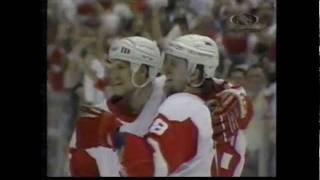 1998 Playoffs Dal  Det  Game 4 Highlights CBC [upl. by Notseh]