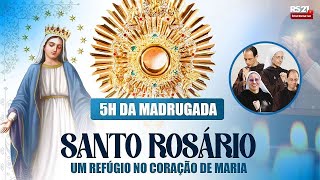 Santo Rosário  AO VIVO  Instituto Hesed  Rede Século 21 [upl. by Atteuqram]