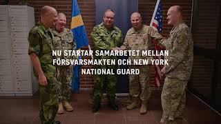 Samarbete Försvarsmakten och New York National Guard [upl. by Broderick727]