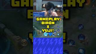 Gameplay Biron X Yuji Gacorr cuyy 🥶💙 hokcreator hokglobal honorofkingsindonesia honorofkings [upl. by Esaele]