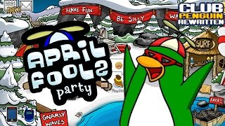 Club Penguin Rewritten  April Fools Party 2017 [upl. by Jeremias]