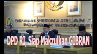 DPD RI Siap Makzulkan GIBRAN [upl. by Converse192]