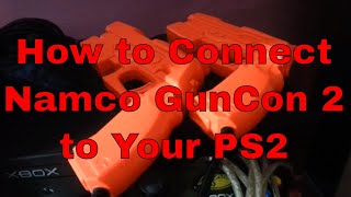 The How to Connect Namco GunCon 2 Light Gun Controller to Your Playstation 2 Tutorial [upl. by Kirsteni530]