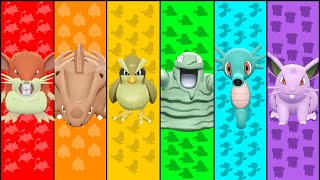 I completed the Shiny Rainbow Pokemon Challenge [upl. by Junko603]