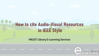 How to cite AudioVisual Resources in IEEE Style [upl. by Anavas]