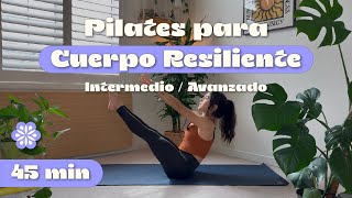 Clase de Pilates para Cuerpo Completo intermedioavanzado  45 min [upl. by Jeb]