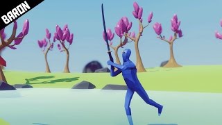 NEW Campaign Levels The Last Samurai  Totally Accurate Battle Simulator Campaign [upl. by Shum839]