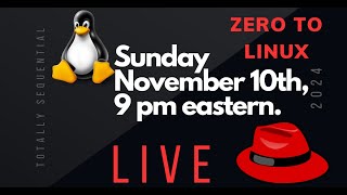 From Zero To Linux Join Our Handson Live Class This Sunday November 10th At 9 Pm Est [upl. by Aleakam120]