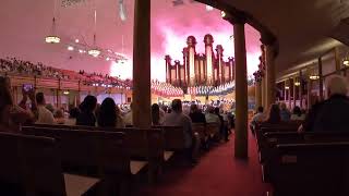 Tabernacle choir formerly the Mormon tabernacle choir  music amp the spoken word  Temple square [upl. by Gloriane]