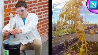 World Record Soda Mentos Geyser [upl. by Hazelton]