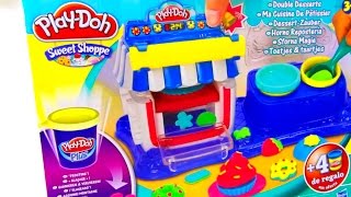 DibusYmas PlayDoh Sweet Shoppe Double Desserts toy [upl. by Noelani]