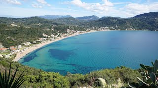 Corfu Greece 4K Drone  Agios Georgios [upl. by Toblat264]