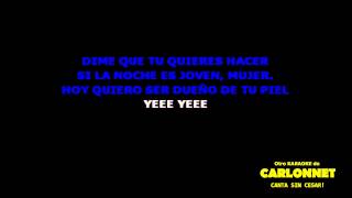 J Alvarez Karaoke  Regalame una noche [upl. by Gail]