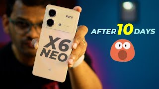 POCO X6 NEO Review After 10 Days  Best 5G Phone Under 15000 [upl. by Appel166]