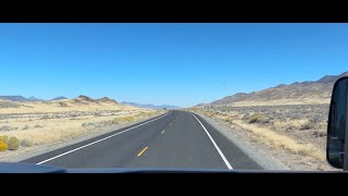 Desert Rose RV Park Cold Springs Station RV Park and Route 50 The Loneliest Road in America [upl. by Audrit]