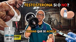 Testosterona SI o NO👀👀  Hablemos de Testosterona💪🏼💪🏼💪🏼 gym gymtip gymbro [upl. by Ardnek]