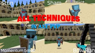 All Axe PvP Techniques in Minecraft [upl. by Gussie]