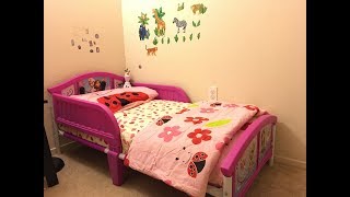 Delta Frozen toddler bed  Time lapse video [upl. by Fredi]