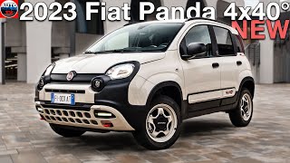 NEW 2023 Fiat Panda 4x4 4x40°  REVEALED Driving exteriorampinterior [upl. by Lehmann980]