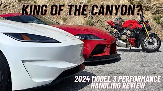 Adaptive Suspension Review  2024 Model 3 Performance VS Supra [upl. by Iiette143]