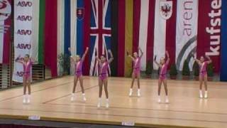 Austrian Aerobic Open  Group 1012 Bulgaria [upl. by Shurlock]