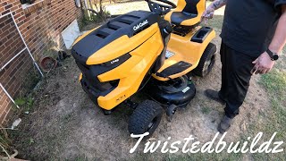 Cub cadet maintenance LT42 XT1 195 Kohler youtuber cubcadet lt42 kohler 5400 maintenance [upl. by Yrakcaz162]