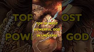 Top 10 most powerful god in universe 4k loardvishnu hindugod trend [upl. by Dagmar]