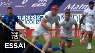 TOP 14  Essai de Thibault FLAMENT ST  Castres  Toulouse  J21  Saison 20202021 [upl. by Kele41]