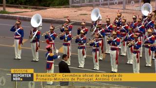 Michel Temer recebe primeiroministro de Portugal no Palácio do Planalto [upl. by Blank]