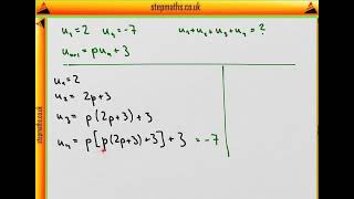 NSAA 2017 Section 1  Q85 Maths  Sequence  Worked Solution [upl. by Haem298]