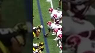 Jermari Harris Touch Down Gets the Interception  Troy Trojans vs Iowa Hawkeyes Highlights shorts [upl. by Yniattirb]