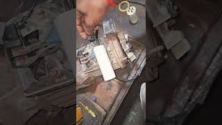 How to capacitor connection in water pump motor motor shorts capacitor [upl. by Gader]