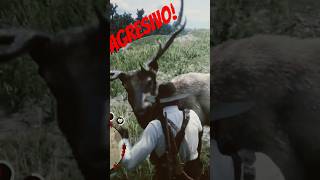 Wapiti agresivo en Red Dead redemption [upl. by Tdnarb]