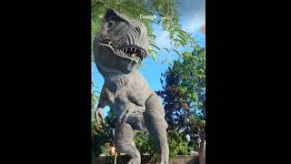 Quer ver um Dinossauro Rex Na Sua CASA VEJA O Tiranossauro Rex ATRAVÉS DO GOOGLE 3D [upl. by Mellman]