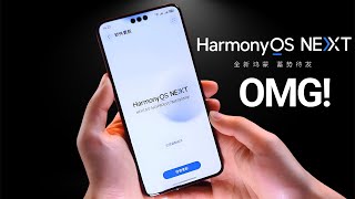 Huawei HarmonyOS NEXT  THIS IS MINDBLOWING [upl. by Nohpets]