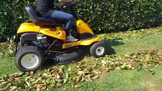 Trattorino Cub Cadet taglio mulching [upl. by Tedman]