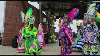 Chinelos de Morelos brincando at International Festival en Wheeling Illinois 14 de agosto del 2022 [upl. by Vala]