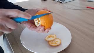 Pratique éplucher facilement une orange un pamplemousse [upl. by Noreen924]