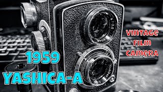 1959 Yashica A  Vintage Film Camera [upl. by Lonee231]