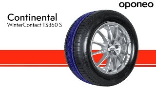 Pneu Continental WinterContact TS 860 S ● Pneus Hiver ● Oponeo™ [upl. by Alfons]