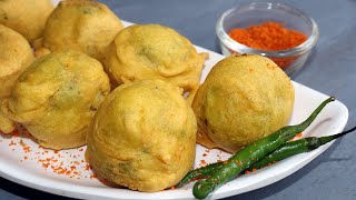 बटाटा वडा की रेसिपी • BATATA VADA original recipe  Vada pav [upl. by Anyaled462]