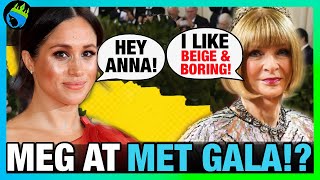 Meghan Markle SPOTTED AT MET GALA With Anna Wintour [upl. by Asennav]