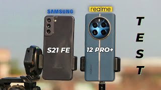 Samsung Galaxy S21 FE 5g VS Realme 12 Pro Plus 5g  CAMERA TEST [upl. by Todd]