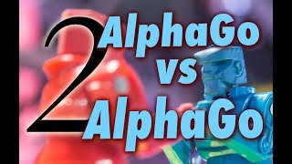 AlphaGo vs AlphaGo with Michael Redmond 9p Game 2 [upl. by Whall]