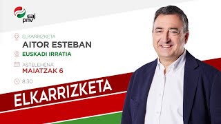 Aitor Estebani elkarrizketa Euskadi Irratian [upl. by Jeffy]