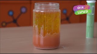 Lavalampe  Experiment mit Wasser und Ã–l [upl. by Irehc]